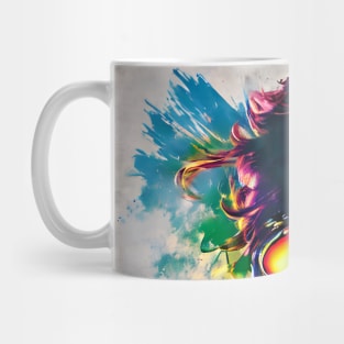 Military Vibrant woman Mug